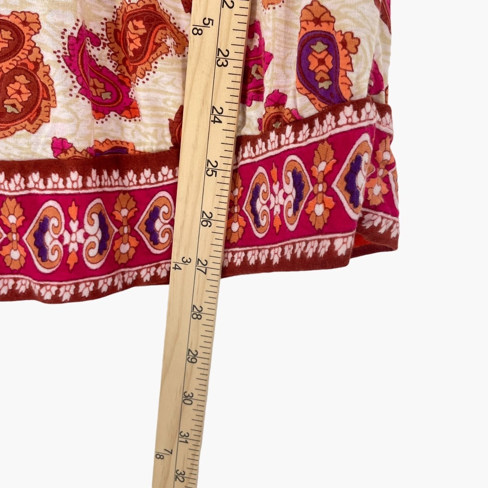 Label Ritu Kumar Pink Floral Print Sleeve Top - Picture 6 of 8
